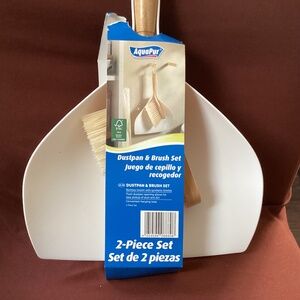 Aquapur DustPan and Brush Set New